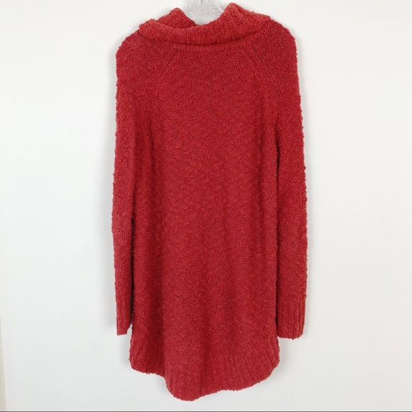 Anthropologie Moth Cowl Neck Cable Knit Sweater M - Picture 3 of 7